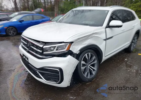 2022 Volkswagen Atlas Cross Sport 3.6L V6 Sel Premium R-Line from USA, damaged, VIN 1V2FE2CA7NC206920